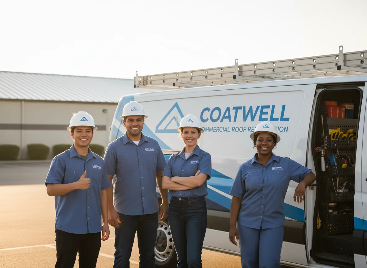 Commercial roof coating company in Christopher, IL